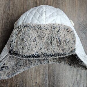 Columbia Faux Fur Trapper Hat Womens L/XL